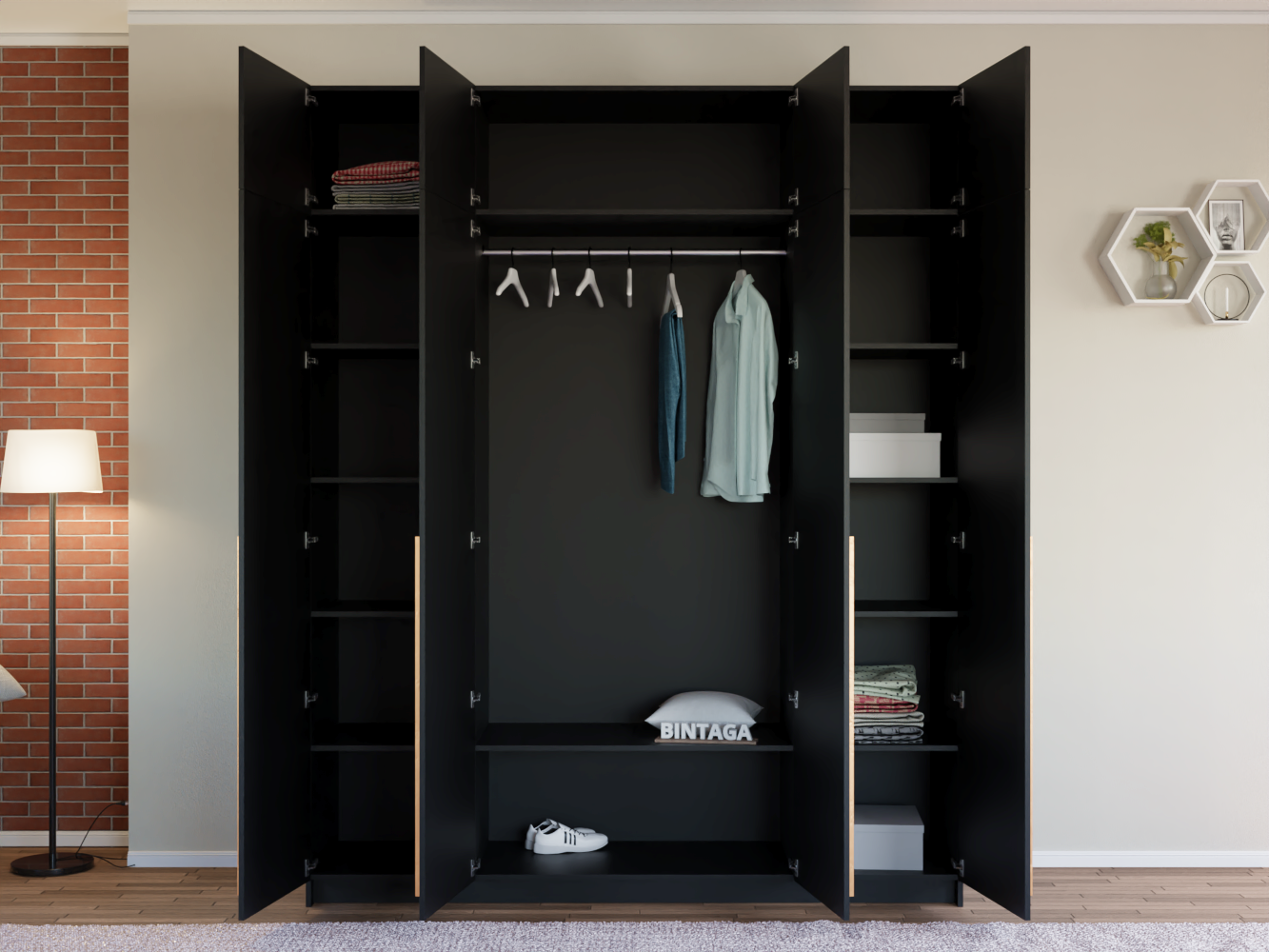 Пакс Фардал 47 black ИКЕА (IKEA) изображение товара