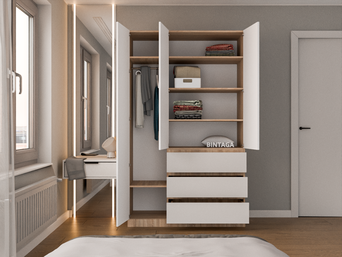 Мальм 314 oak white ИКЕА (IKEA) изображение товара