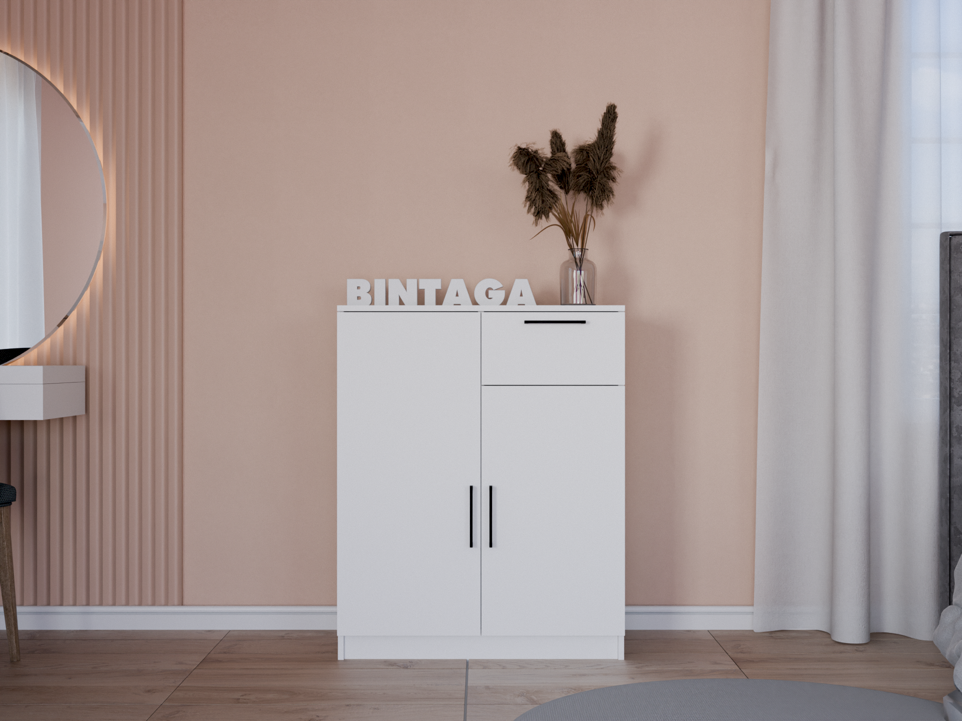 Комод Пакс Рейнсвол 2 white ИКЕА (IKEA) изображение товара