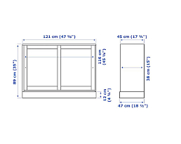 Изображение товара Хавста 114 white ИКЕА (IKEA) на сайте bintaga.ru