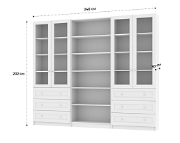 Изображение товара Билли 369 white ИКЕА (IKEA) на сайте bintaga.ru