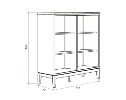 Изображение товара Иданас 16 white ИКЕА (IKEA) на сайте bintaga.ru