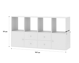 Изображение товара Билли 122 white ИКЕА (IKEA) на сайте bintaga.ru